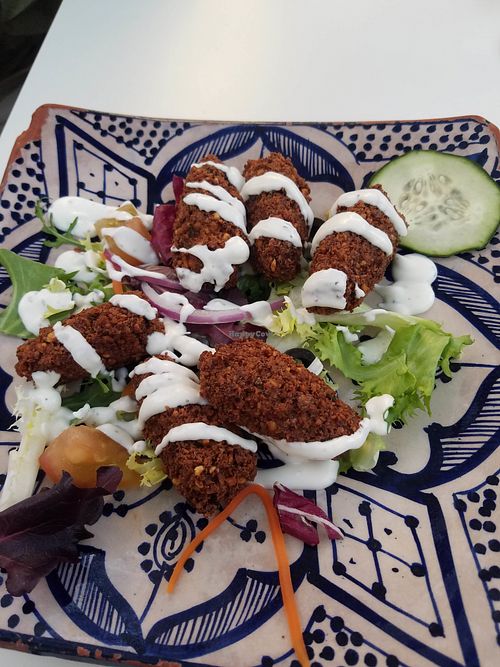 Falafel at Arte y Sabor in Sevilla