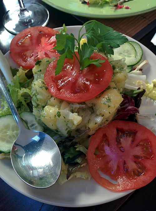Potatoes salad at Arte y Sabor in Sevilla