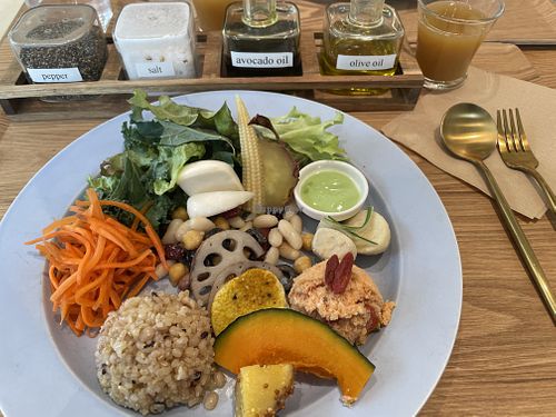 “Relax” plate. Also came with a gratin that came out after.   at LA MAISON SHIGETA - ラメゾンシゲタ in Tokyo