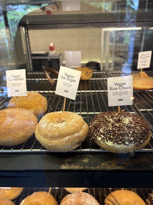 Vegan donuts   at Dough Darlings Ubud in Ubud
