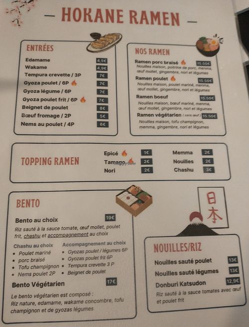  at Hokane Ramen in Tours