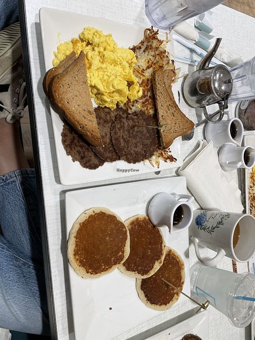 Vegan big breakfast   at Anna's House in Milford