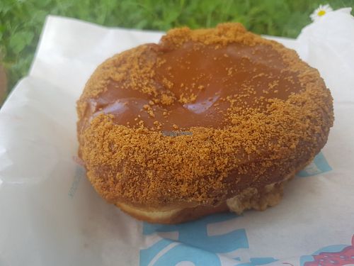 Biscoff filled donut at Batch'd in Sunderland