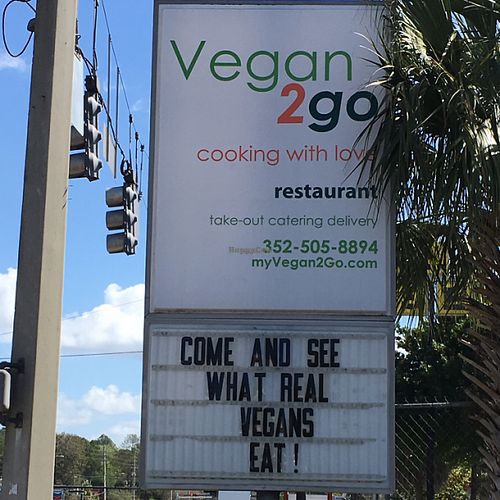 sign at Health Bistro in Gainesville