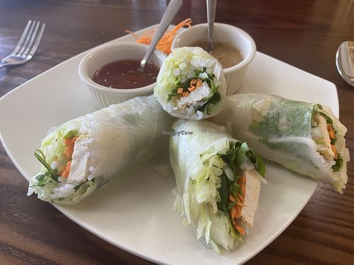 Poh Pia Sod  at Thai Basil in Madera