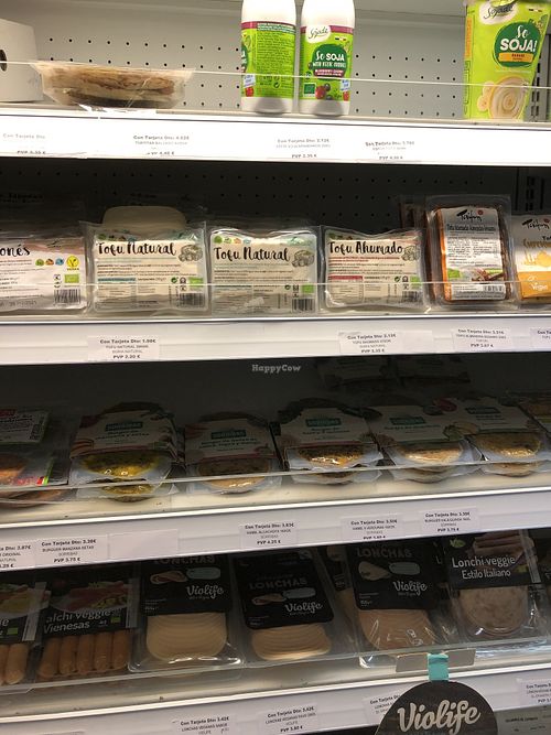 Tofu, Seitan and Co. at Supersano in Alicante
