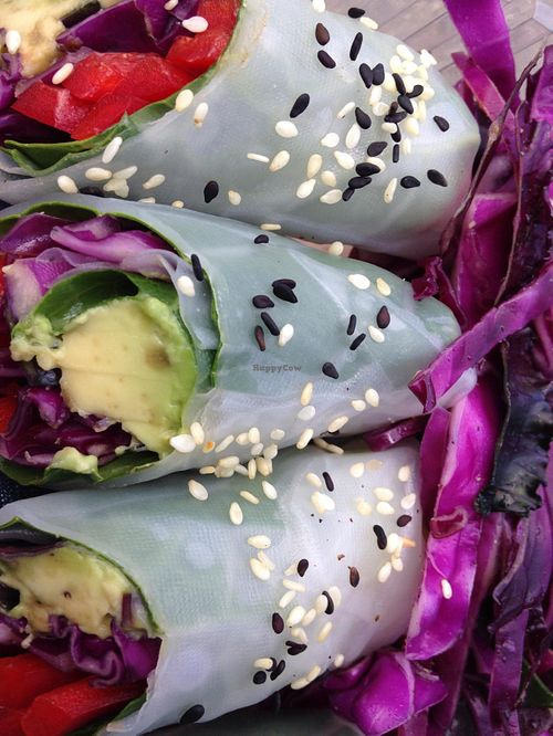 Spring rolls at Goshen - Food Booth in Washington