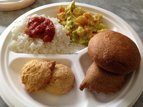 Radha lunch set at Radha Cuisine in Timisoara