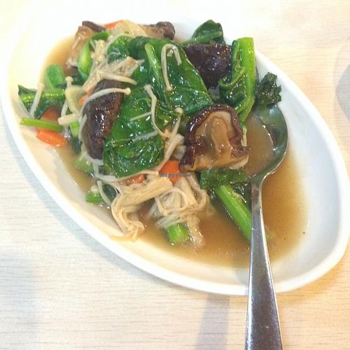 Mixed Vegetable with mushrooms at Love Health Vegetarian  in Petaling Jaya
