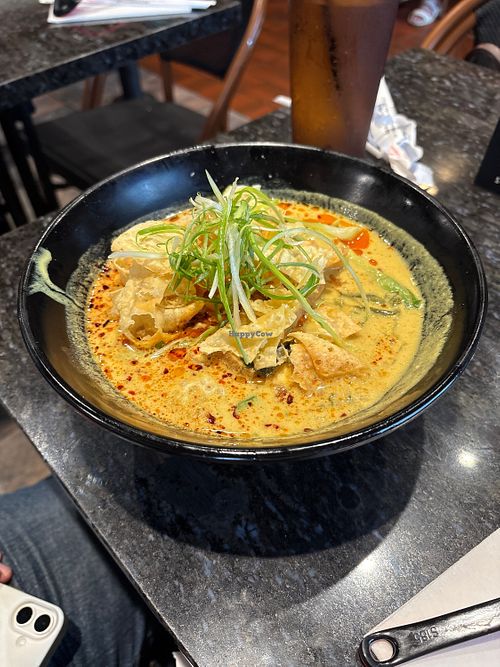 Tofu Curry Ramenn  at Noodle Boulevard in Cary