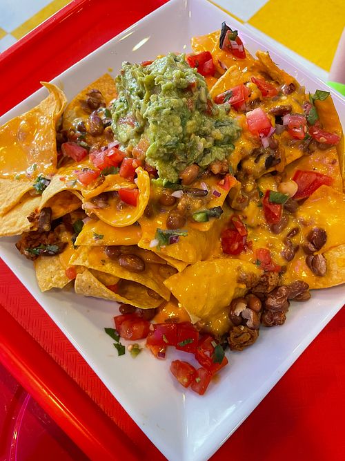 Nachos at Dale and Dollops in Ocean Grove