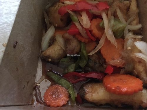 sweet chili fish at Thai Heritage & Vegan - Nob Hill in Albuquerque