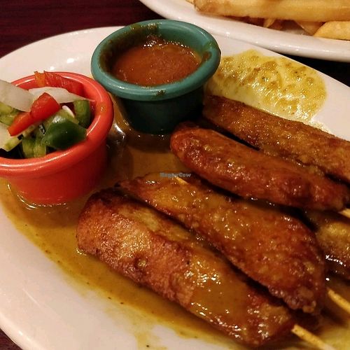 chicken saté  at Thai Heritage & Vegan - Nob Hill in Albuquerque