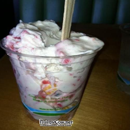 tsoynami: blizzard-stlye dessert at Green New American Vegetarian in Tempe