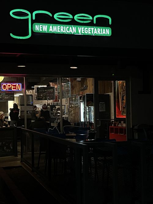 Outside  at Green New American Vegetarian in Tempe