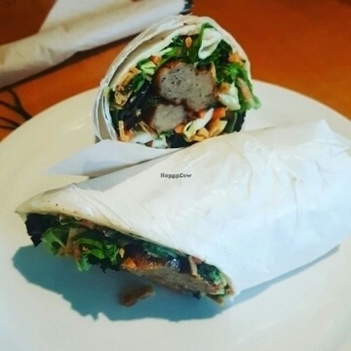 Ranchero Burrito at Green New American Vegetarian in Tempe