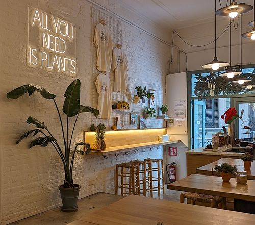 interior at botànic in Barcelona