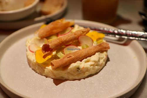 russian salad at La Huerta Funky Castizo in Madrid