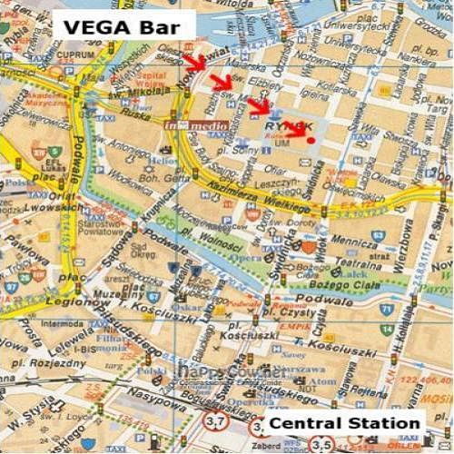 How to get to VEGA Bar  at Vega in Wroclaw