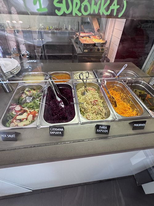 Salads   at Vega in Wroclaw