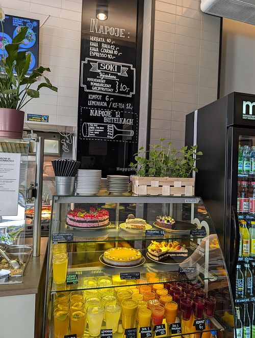 Such a treat to get a fancy vegan dessert! at Vega in Wroclaw