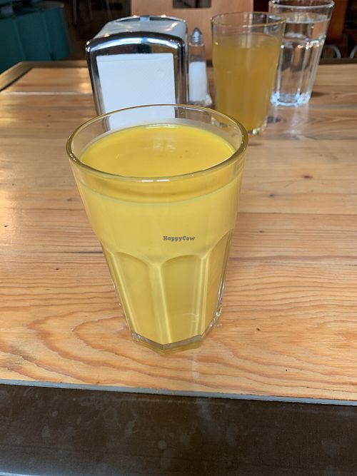 Mango lassi at Vega in Wroclaw