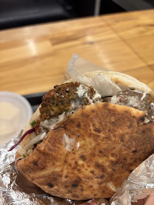   at I Dream of Falafel  in Chicago