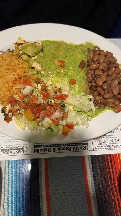 Tofu Enchiladas   at El Gitano in Burlington