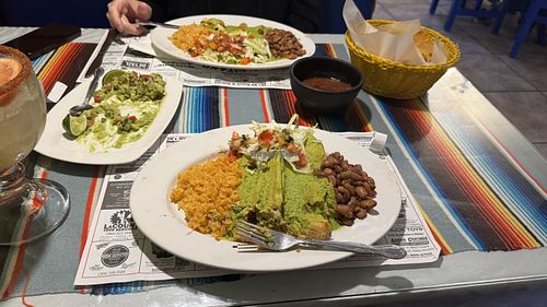 Table spread  at El Gitano in Burlington