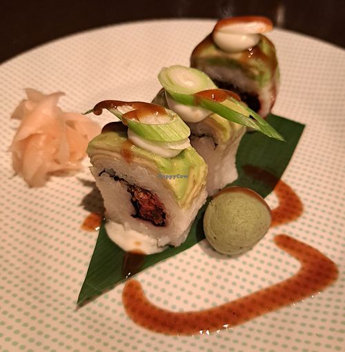 Sushi roll at Studio Gauthier in London