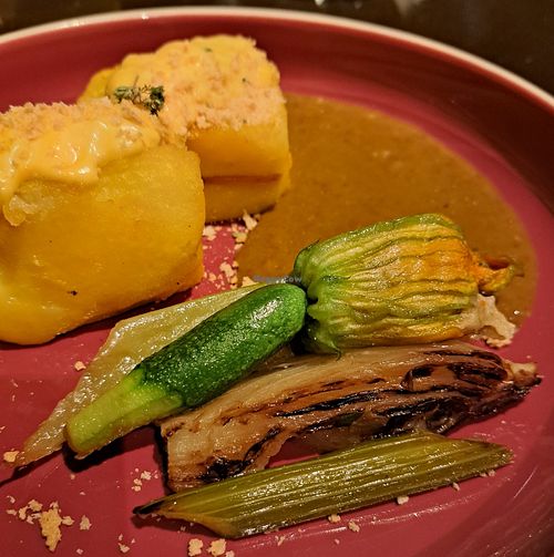 Stuff courgette main at Studio Gauthier in London