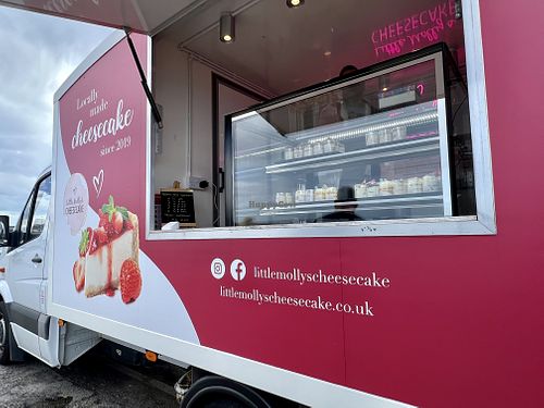 Little Molly’s Cheesecake truck  at Little Molly's Cheesecake in Aberdeen