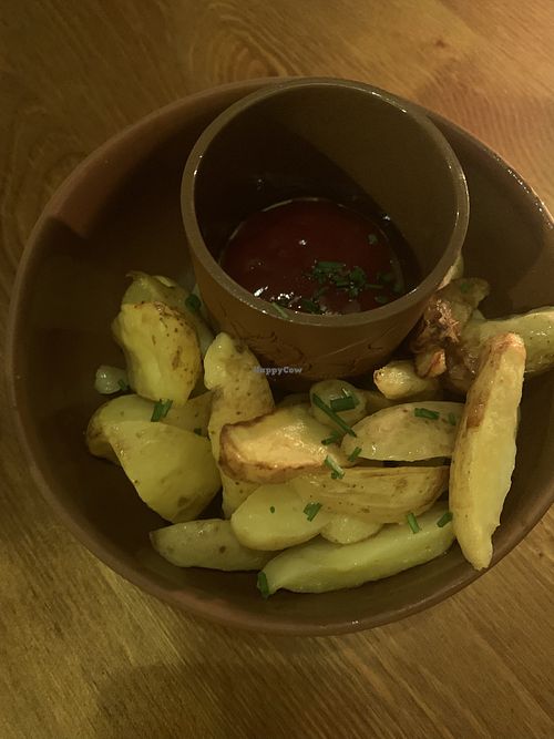 Potato wedges   at Drachenfeuer in Meersburg