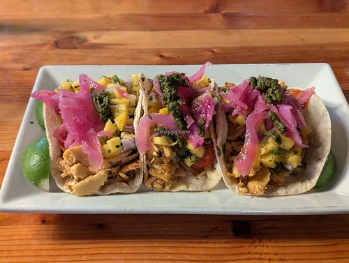Tandoori Tacos at Zest Kitchen & Bar in Salt Lake City