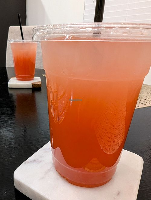 Non-alcoholic Sea Breeze at Zest Kitchen & Bar in Salt Lake City