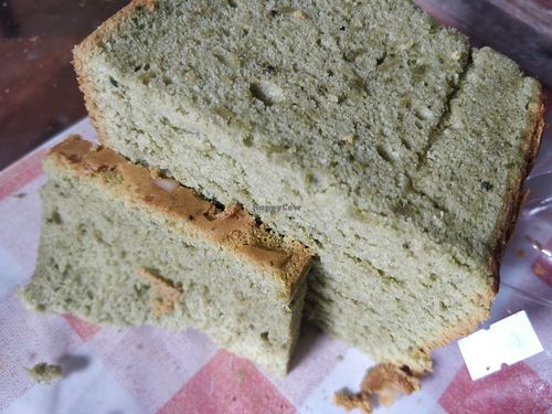 Green tea cake at Eastern Highland Healthy Cake House 东山 in East Singapore