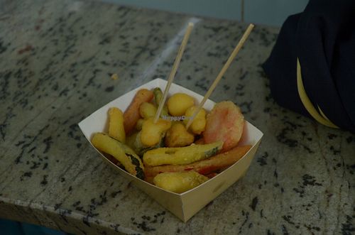 Vegetable Tempura at Il Drago in Porto Torres