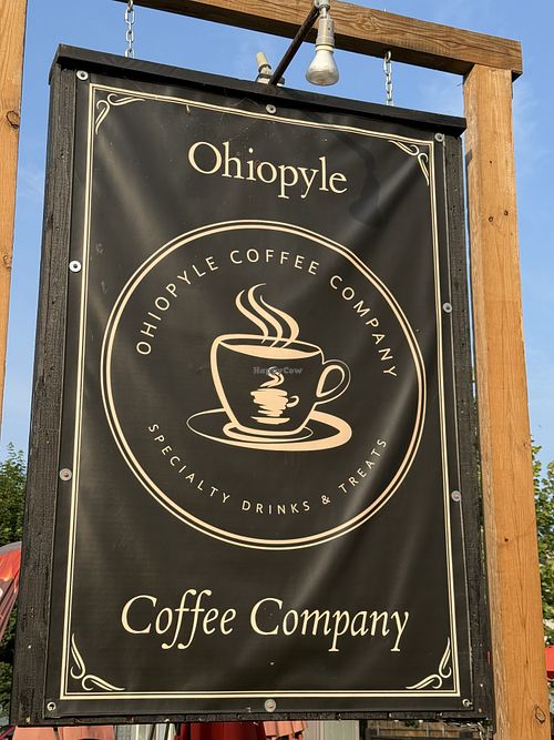 Easy to spot location  at Ohiopyle Coffee in Ohiopyle