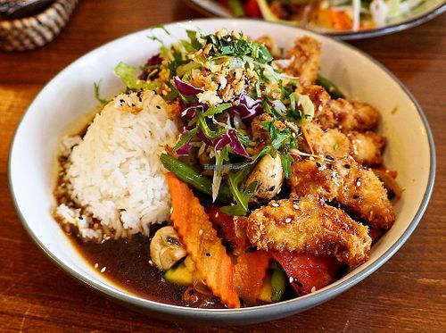 deep fried tofu at Sen Vegan in Berlin