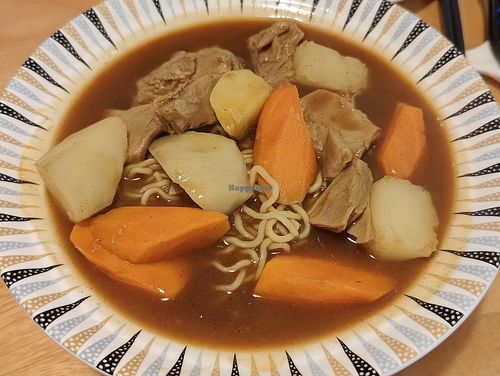 Japanese Curry Ramen  at Clover Plant Based Kitchen & Bar  in Central Singapore