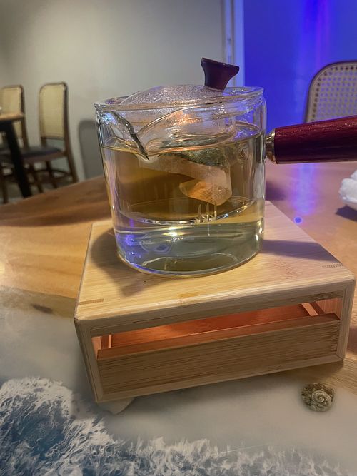 Tasty tea  at Clover Plant Based Kitchen & Bar  in Central Singapore