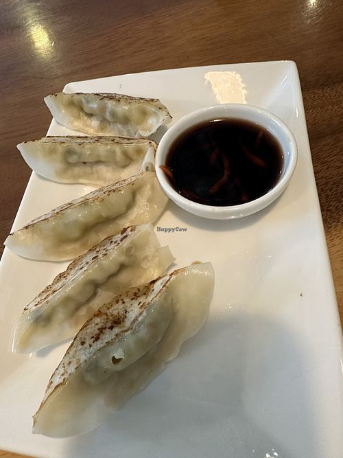 Veggie gyoza 🥟   at Clover Plant Based Kitchen & Bar  in Central Singapore
