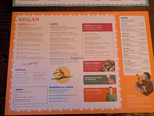 Vegan menu - August 2025 at Lounges - Alturo Lounge in Malvern