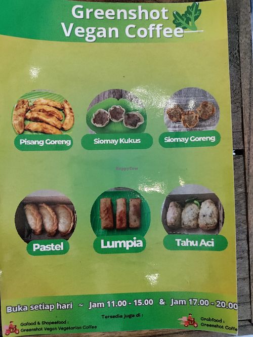  at Greenshot Vegan Coffee in Denpasar