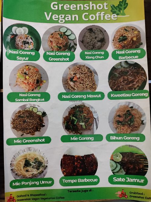  at Greenshot Vegan Coffee in Denpasar