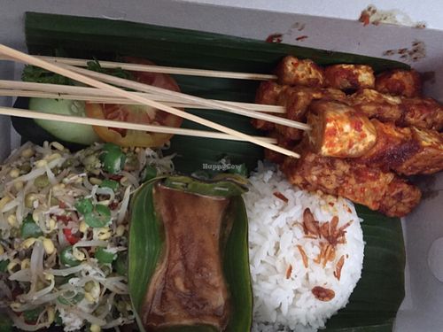 Tempe satay takeaway at ABE-DO in Ubud