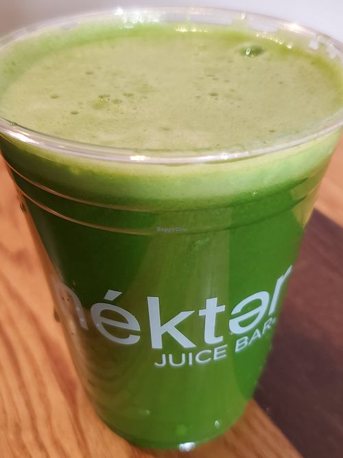 Green toxin flush at Nekter Juice Bar in Santa Monica