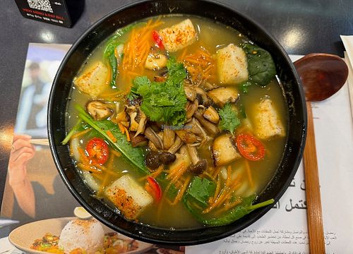 Vegan ramen   at Wagamama - Reem Mall in Abu Dhabi
