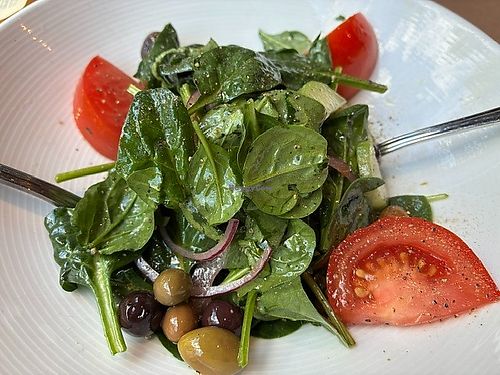 Ensalada Mediterranea (specify vegan) at Aioli in Sacramento