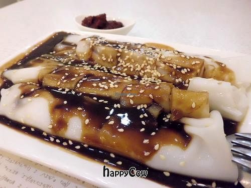 Rice Flour Rolls (Chee Cheong Fun ) at S$2.4 at Vegetarian Express Cafe in Northeast Singapore